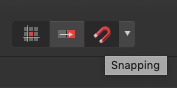 affinity designer snapping icon