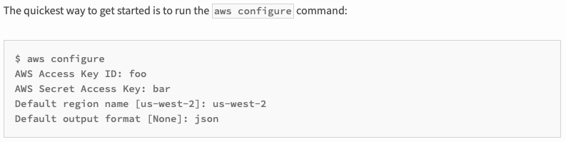 aws-configure