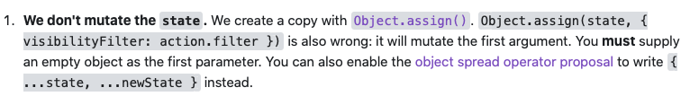 redux.org reducers